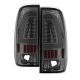 Ford F250 Super Duty 1999-2007 Smoked Tube LED Tail Lights