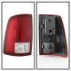 Dodge Ram 2500 2010-2018 Red Clear LED Tail Lights