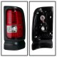 Dodge Ram 2500 1994-2002 Red Clear LED Tail Lights