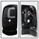Dodge Ram 3500 1994-2002 Black Tube LED Tail Lights