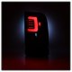 Dodge Ram 2500 1994-2002 Black Smoked Tube LED Tail Lights