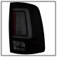 Dodge Ram 2009-2018 Black Smoked Tube LED Tail Lights