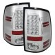 Dodge Ram 2500 2013-2018 Chrome LED Tail Lights P-Series