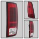 Dodge Ram 2500 2013-2018 Red Clear LED Tail Lights