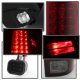Dodge Ram 2500 2013-2018 Red Smoked LED Tail Lights