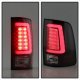 Dodge Ram 2500 2013-2018 Black LED Tail Lights SS-Series