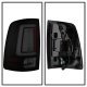 Dodge Ram 2013-2018 Black Smoked LED Tail Lights SS-Series