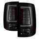 Dodge Ram 3500 2013-2018 Black Smoked LED Tail Lights SS-Series