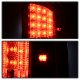 Dodge Ram 2007-2008 Red Smoked LED Tail Lights