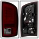 Dodge Ram 2500 2007-2009 Red Smoked LED Tail Lights