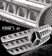 Mercedes Benz M Class 1998-2005 Chrome Sport Grille with Emblem