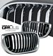 BMW E46 Sedan 3 Series 2002-2004 Chrome and Black Sport Grille