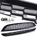 Mini Cooper S 2002-2008 Black JCW Style Sport Grille Combo