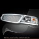 Ford F150 1999-2002 Chrome Grille and Clear Headlights Set