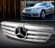 Mercedes Benz C Class 2001-2007 Silver Sport Grille