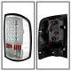 GMC Sierra 2500HD 2007-2014 Clear Tube LED Tail Lights