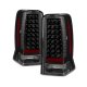Cadillac Escalade 2002-2006 Black LED Tail Lights