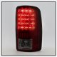 GMC Yukon XL 2000-2006 Red Tinted LED Tail Lights