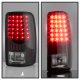 GMC Yukon XL 2000-2006 Black LED Tail Lights