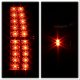 Chevy Suburban 2007-2014 Black Smoked LED Tail Lights