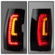 Chevy Tahoe 2007-2014 Black Smoked LED Tail Lights Tube
