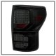 Toyota Tundra 2007-2013 Black Smoked Full LED Tail Lights