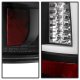 GMC Sierra 1999-2006 Black LED Tail Lights White Tube