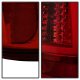 GMC Sierra 1999-2006 Red Smoked LED Tail Lights Tube