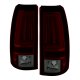 GMC Sierra 2500 1999-2006 Red Smoked LED Tail Lights Tube