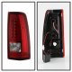 GMC Sierra 1999-2006 LED Tail Lights C-Tube