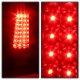 GMC Sierra 3500 1999-2006 Black LED Tail Lights C-DRL