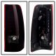 Chevy Silverado 3500 1999-2002 Tinted LED Tail Lights C-DRL