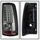GMC Sierra 1999-2006 Clear LED Tail Lights Neon Tube