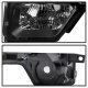 Ford F150 2009-2014 Black Halo Projector Headlights LED DRL