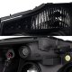 Nissan Titan 2004-2015 Black Smoked LED Halo Projector Headlights
