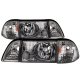 Ford Mustang 1987-1993 Headlights Set