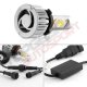 Pontiac Fiero 1984-1988 H4 Color LED Headlight Bulbs App Remote