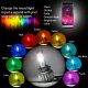 Chevy Suburban 1974-1980 H4 Color LED Headlight Bulbs App Remote