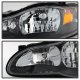 Chevy Monte Carlo 2000-2005 Black Headlights