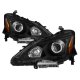 Nissan Altima Sedan 2013-2015 Black Projector Headlights