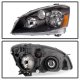 Nissan Altima 2005-2006 Black HID Headlights