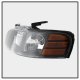 Nissan Altima 2000-2001 Black Headlights