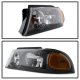 Lincoln Navigator 1998-2002 Black Headlights