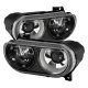 Dodge Challenger 2008-2014 Black HID Projector Headlights