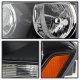 Dodge Avenger 2008-2014 Black Euro Headlights