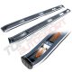 Ford F350 Super Duty SuperCab 2011-2016 Running Boards Curved Stainless 5 Inches
