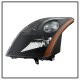 Nissan Sentra 2007-2009 Black Headlights