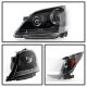 Honda Odyssey 2005-2007 Black Headlights