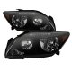 Scion tC 2005-2007 Black Smoked Headlights
