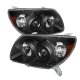 Toyota 4Runner 2006-2009 Black Projector Headlights